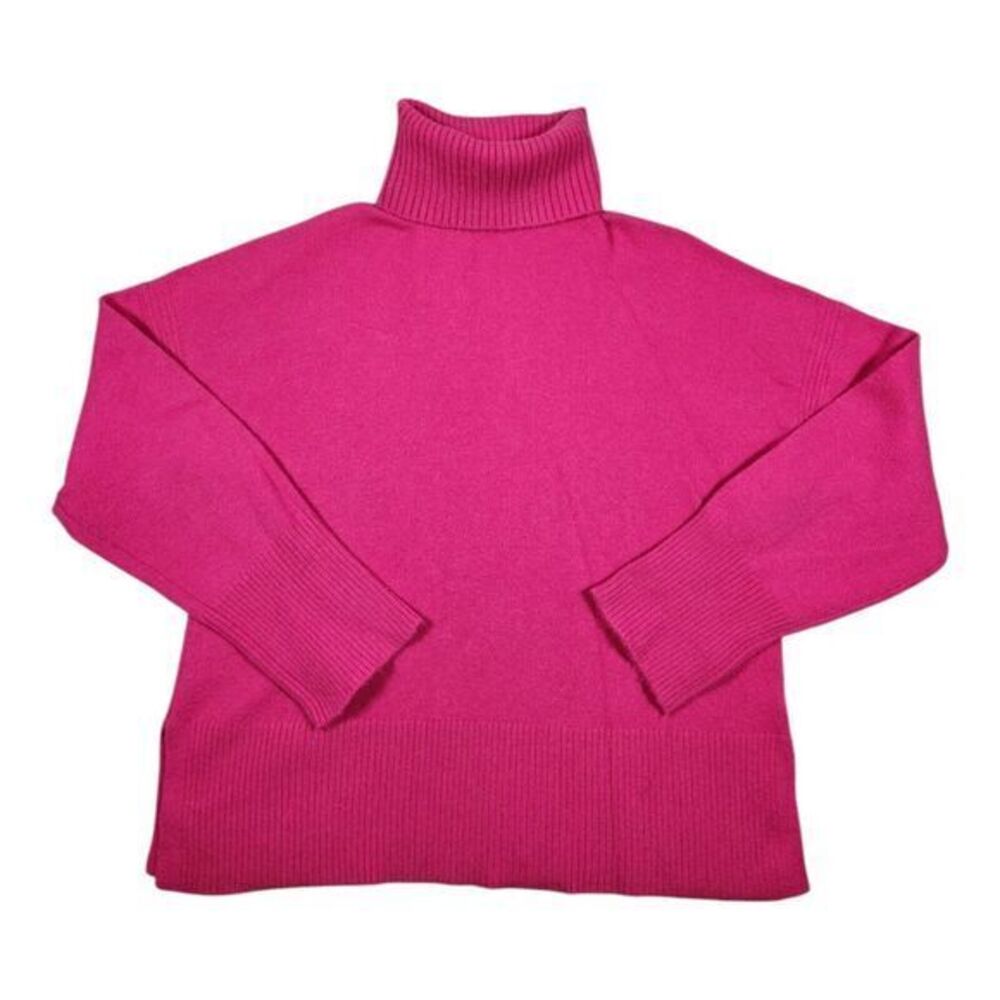 J Crew Turtleneck Sweater in Supersoft Yarn Womens Small Merino Wool Alpaca